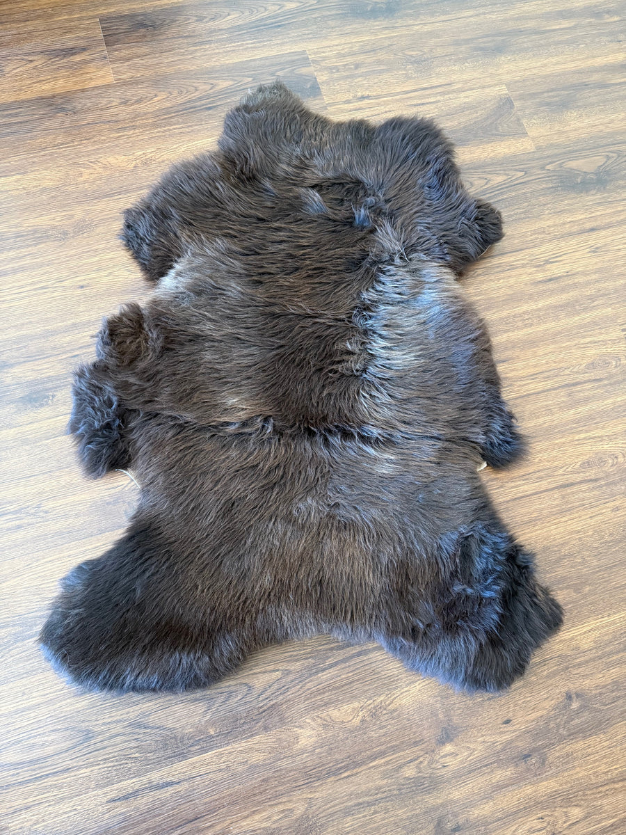Sheepskin Rug Natural Brown Single Pelt