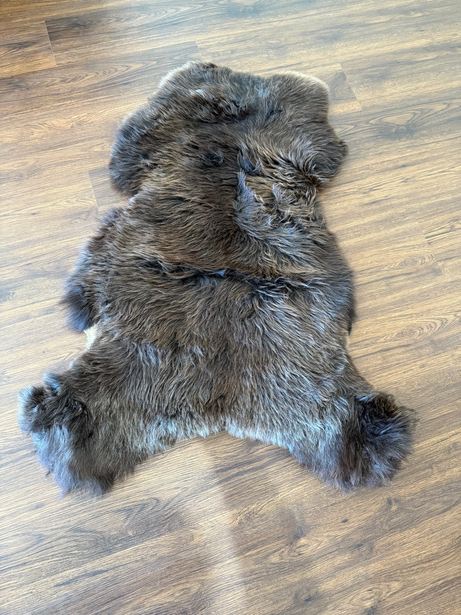 Sheepskin Rug Natural Brown Single Pelt