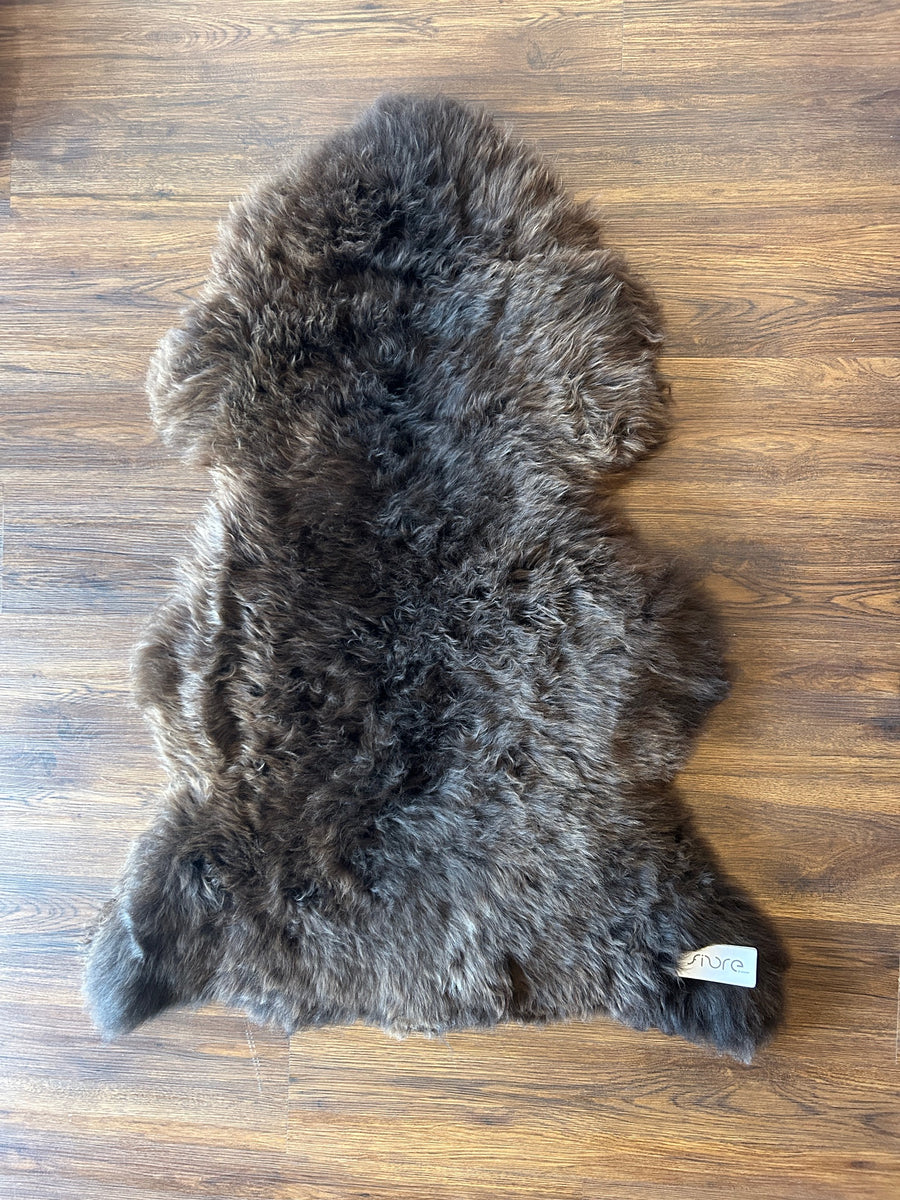 Sheepskin Rug Natural Brown Single Pelt