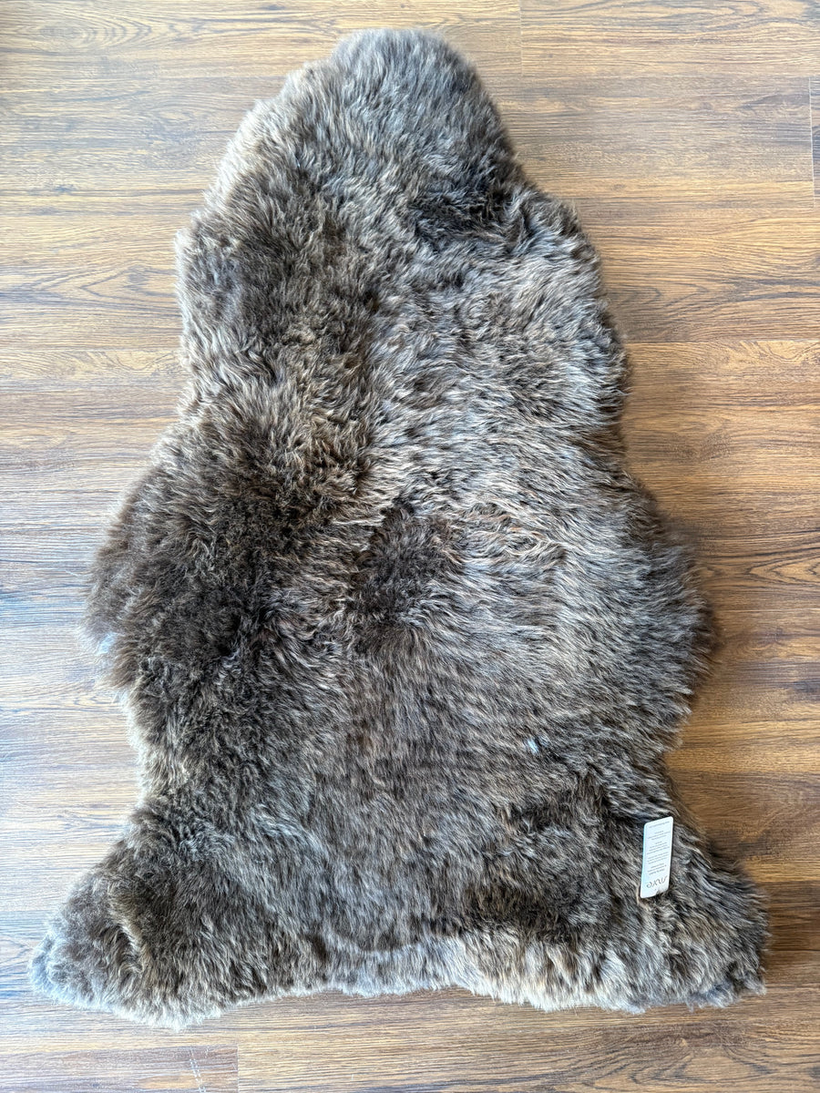 Sheepskin Rug Natural Brown Single Pelt