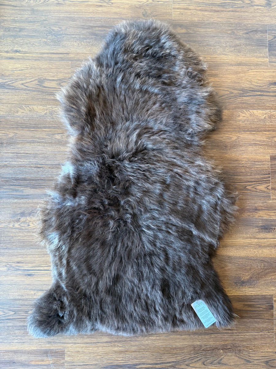 Sheepskin Rug Natural Brown Single Pelt