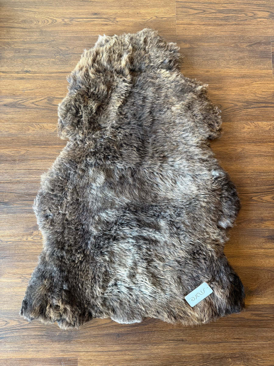 Sheepskin Rug Natural Brown Single Pelt