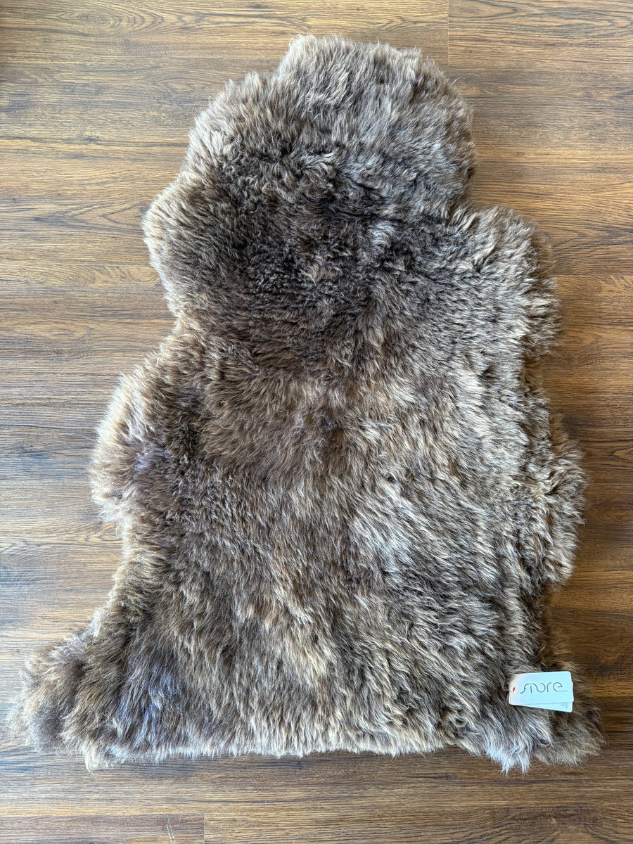 Sheepskin Rug Natural Brown Single Pelt