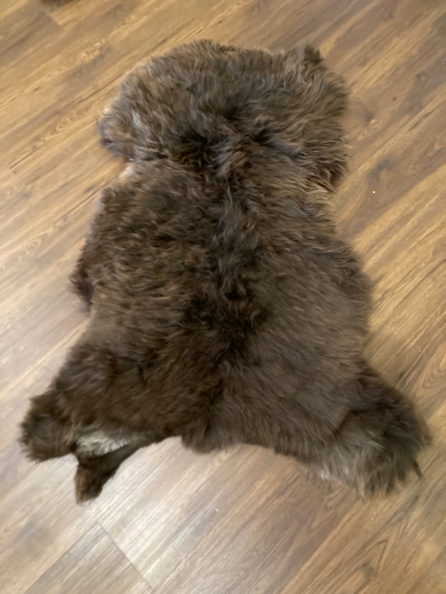 Sheepskin Rug Natural Brown Single Pelt