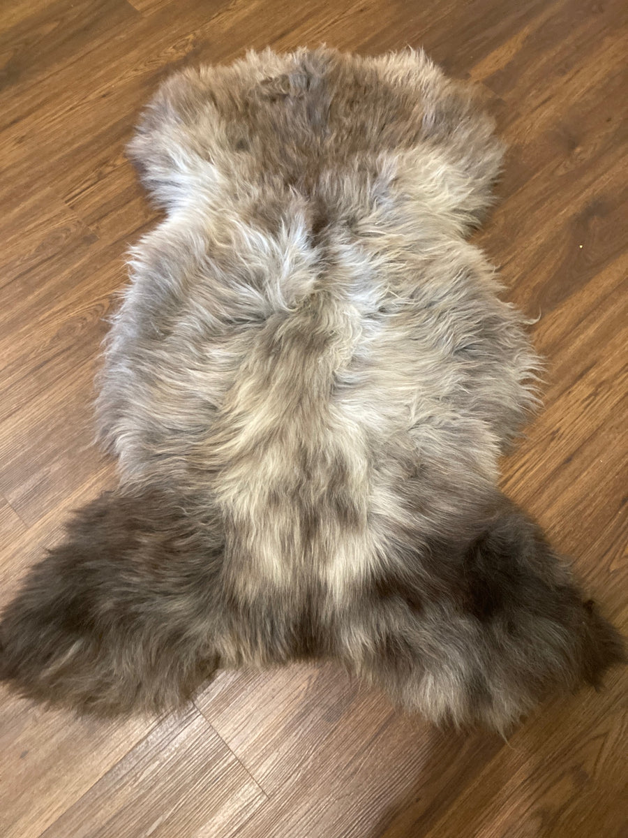 Sheepskin Rug Natural Brown Single Pelt