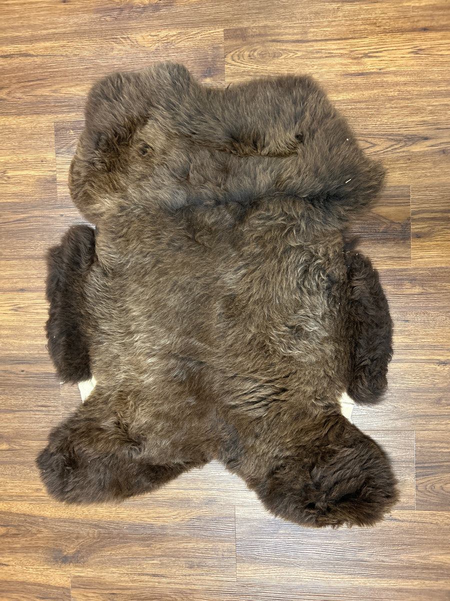 Sheepskin Rug Natural Brown Single Pelt