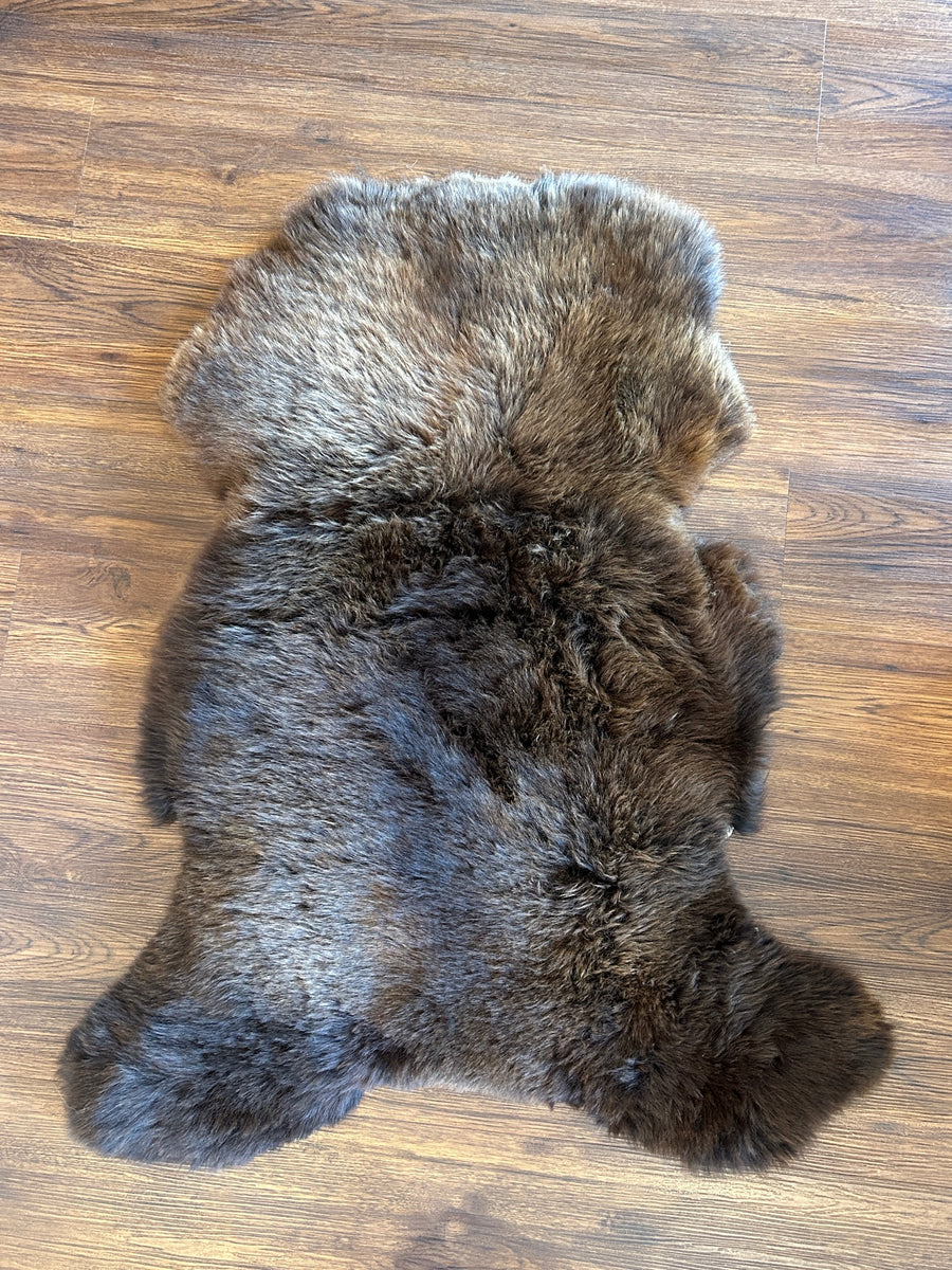 Sheepskin Rug Natural Brown Single Pelt