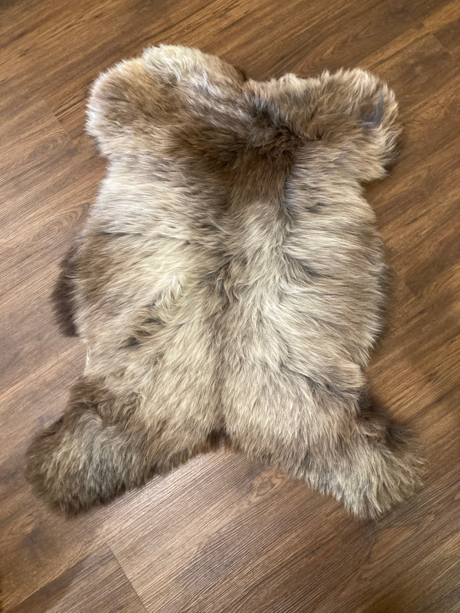 Sheepskin Rug Natural Brown Single Pelt