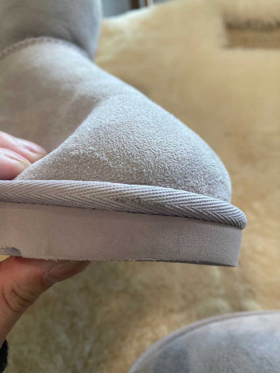 [Final Sale] UGG Classic Mini Pale Smoke Women's Size 8