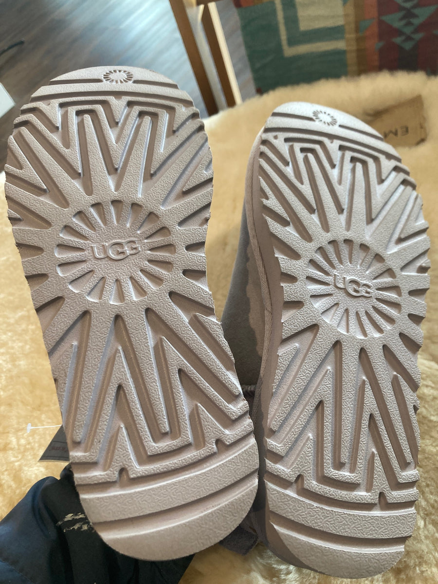 [Final Sale] UGG Classic Mini Pale Smoke Women's Size 8